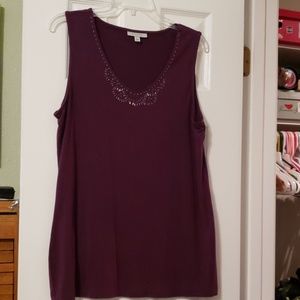 Sleeveless top